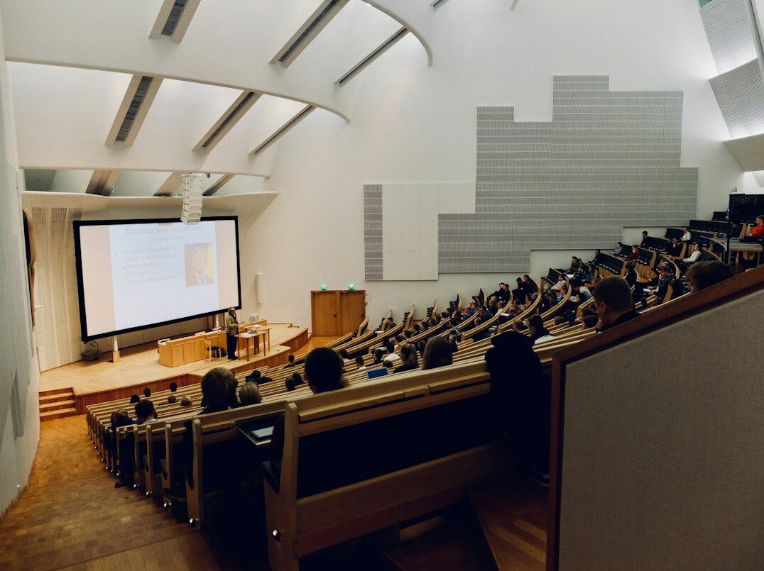 students in classroom