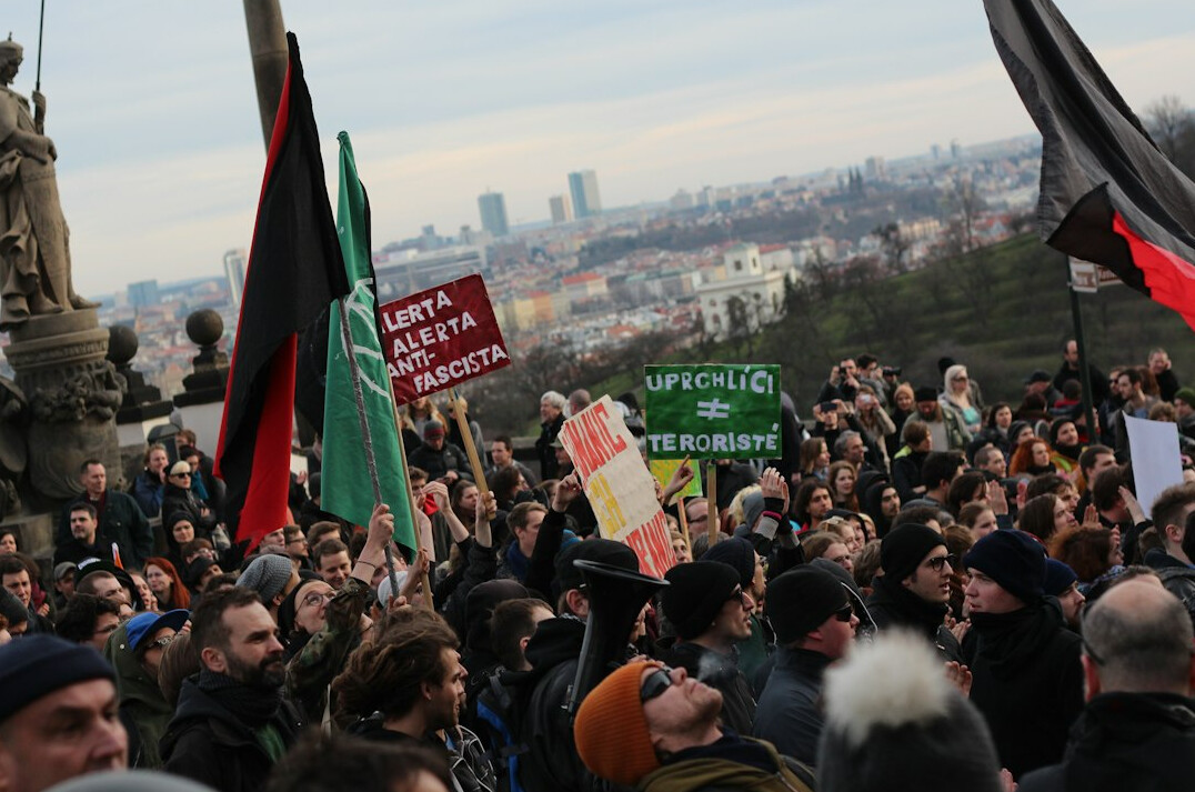 populist rally in europe